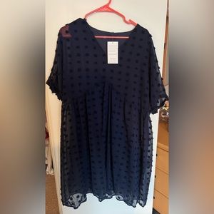 Blue dress from amazon